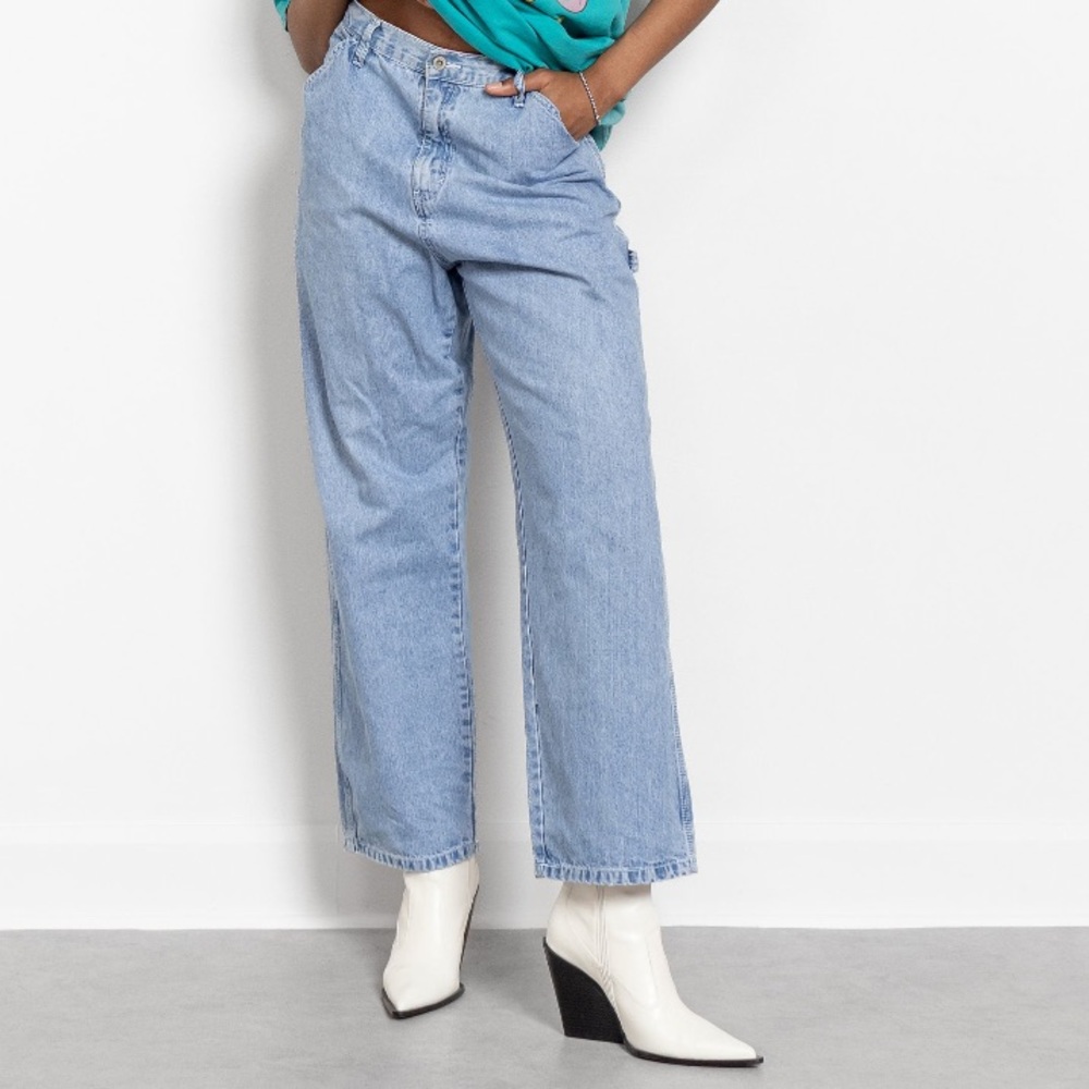 Vintage 90s Lee Riveted Carpenter Baggy Jeans